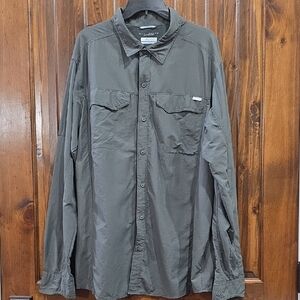 Columbia Omni-Shade Dark Gray Shirt